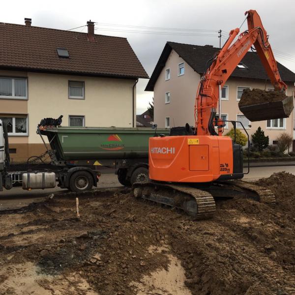 Baggerarbeiten